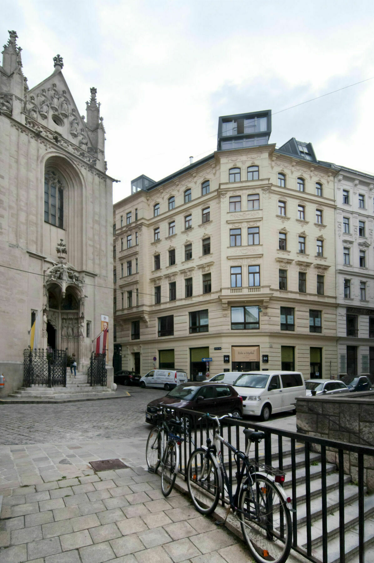 Ferienwohnung Penthouse At Passauer Platz Wien Exterior foto